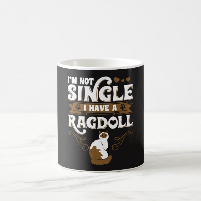Mug Citations de chat de Ragdoll (Centre)