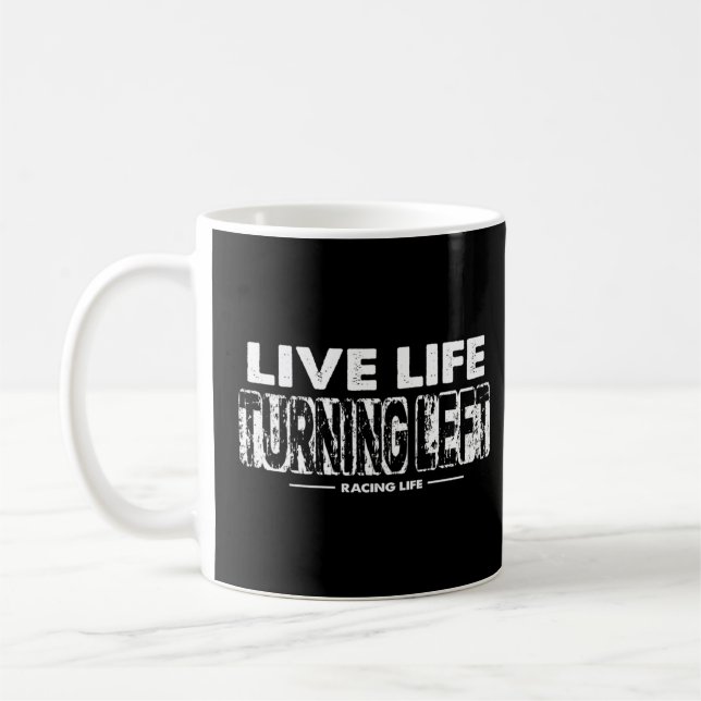 Mug Citations de course automobile Speedway Race Gear  (Gauche)