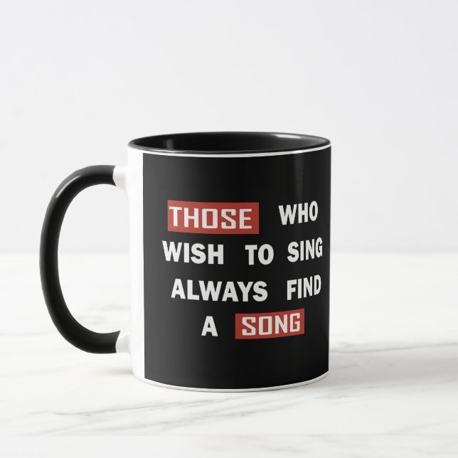 Mug Citations de vie inspirantes Motivationnel (Gauche)