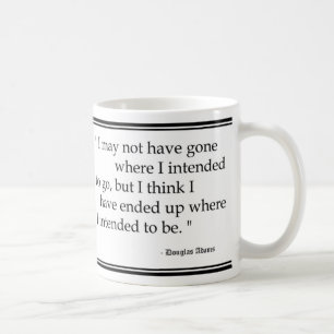 Mug Citations de voyage de Douglas Adams
