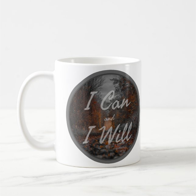 Mug citations d'inspiration matinale pour l'amour pers (Gauche)