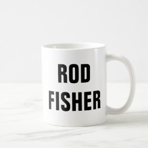 Mug Citations drôles de pêche à la mouche de Rod Fishe