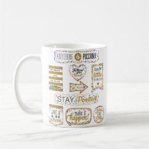 Mug Citations Inspirantes Colorées