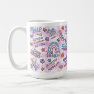 Mug Citations Inspirationnelles Positives Mug, Retro C