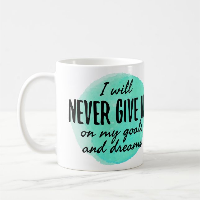 Mug citations motivantes et encourageantes (Gauche)