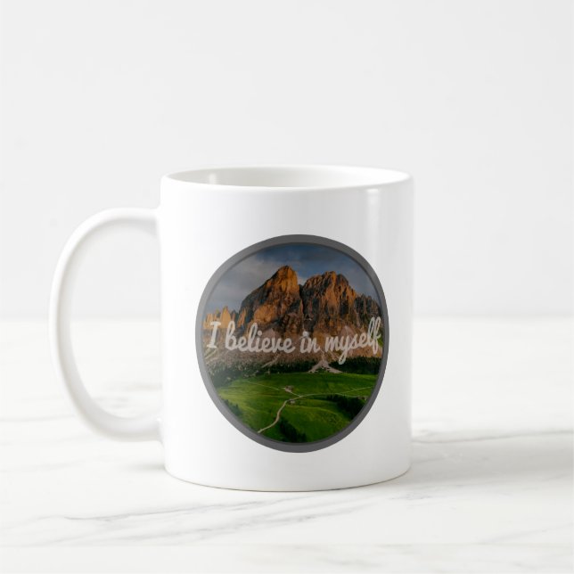 Mug citations motivationnelles sur la positivité (Gauche)