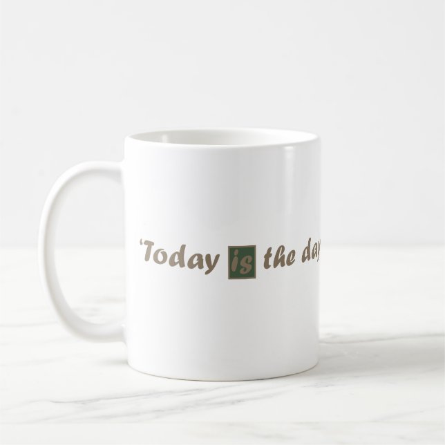 Mug Citations motivationnelles sur les paroles de vie (Gauche)
