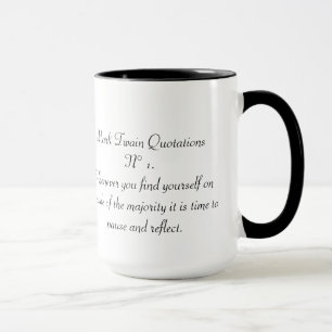 Mug Citations N° 1 de Mark Twain