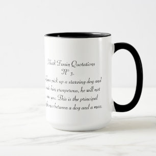 Mug Citations N° 3 de Mark Twain
