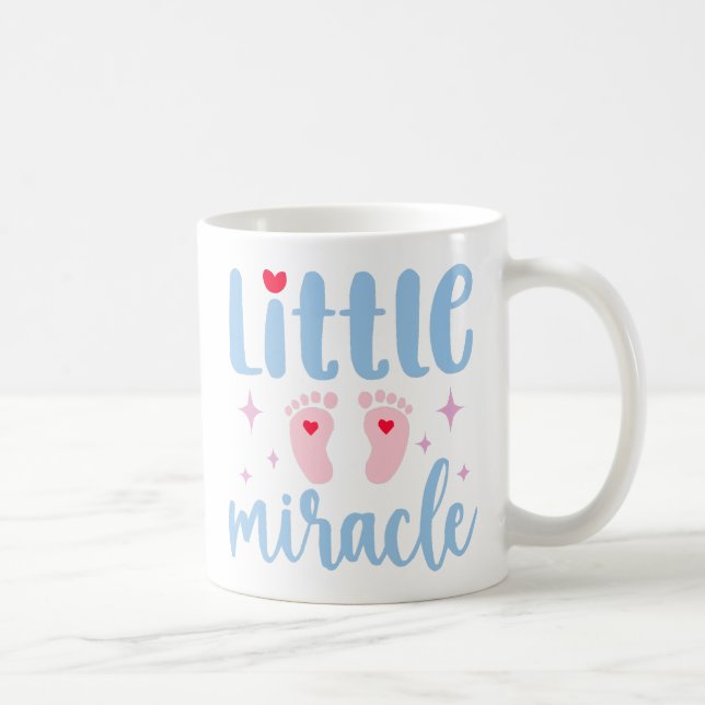 Mug Citations pour bébés "Little Miracle" (Droite)