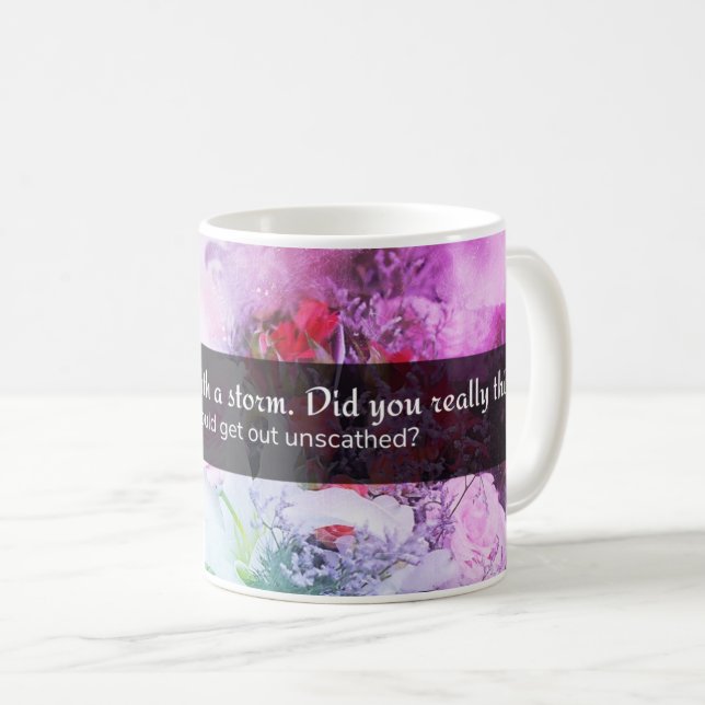Mug Citations pour inspirer : Embrassez l'amour et la  (Devant droit)