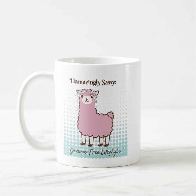 MUG CITE DE LLAMA (Gauche)