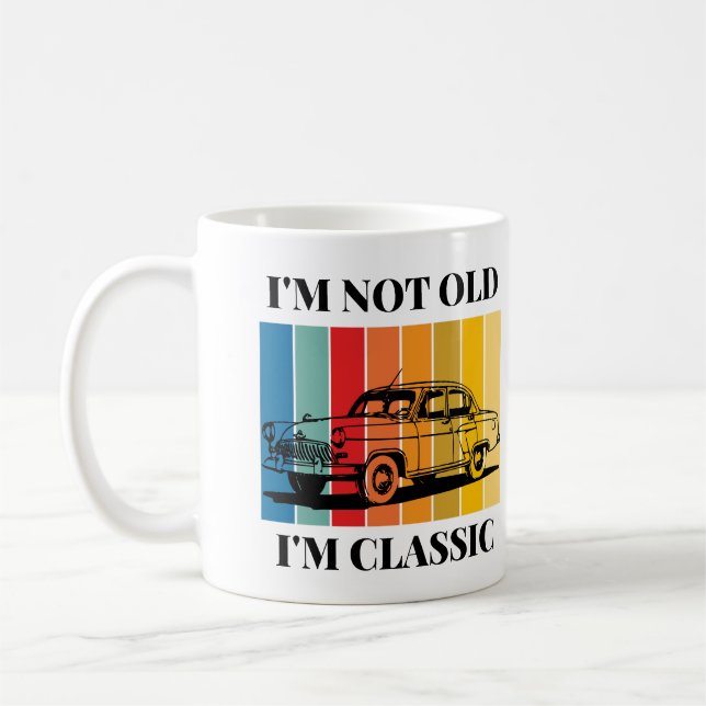 Mug Citer Im Pas Vieux Im Classic Pour Voiture (Gauche)