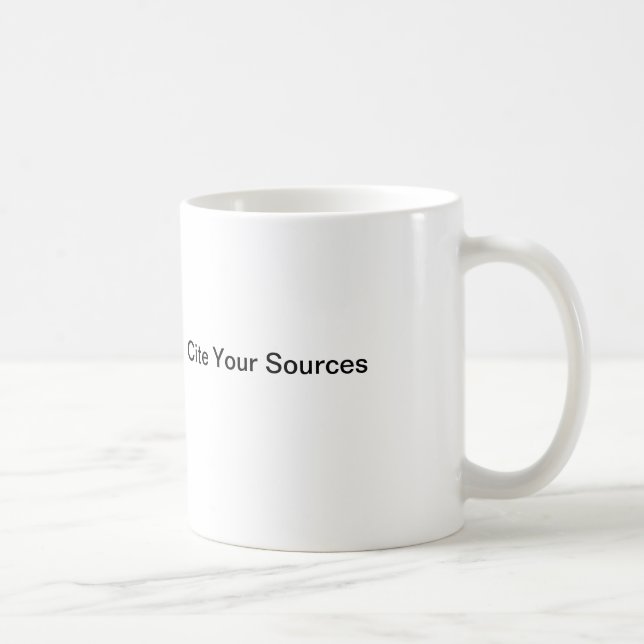 Mug Citer votre source (Droite)