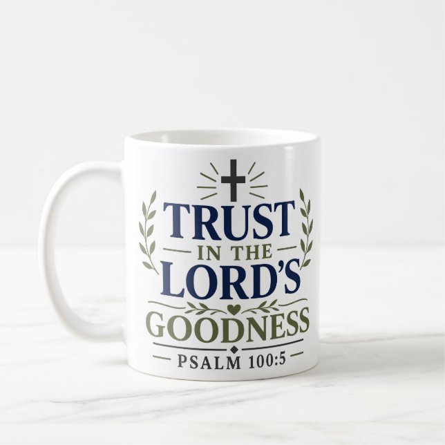 Mug Citez la bonté du Seigneur le matin (Gauche)