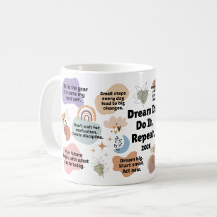 Mug Citez les citations de motivation 2026 « Rêvez-le.