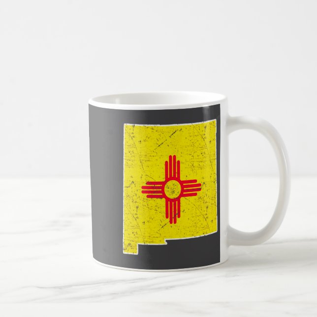 Mug Citizen Proud America State Us Distressed Map New  (Droite)