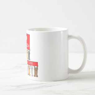 Mug Citoyenneté canadienne Félicitations chats migno