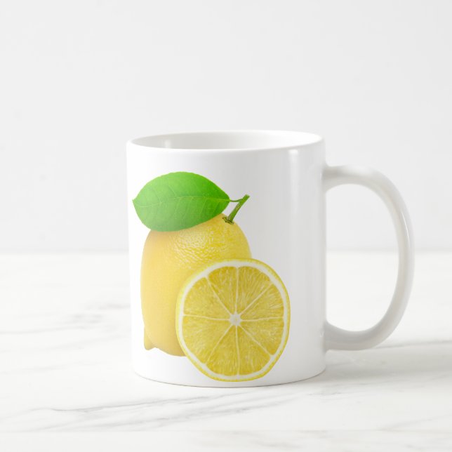 Mug Citron coupé (Droite)