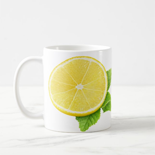 Mug Citron et menthe (Gauche)