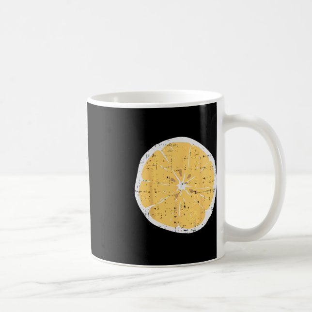 Mug Citron Fun Citrus Fruit Lazy do-it-yourself Easy H (Droite)