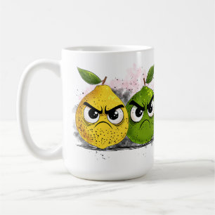 Mug Citron grincheux Lime grincheuse