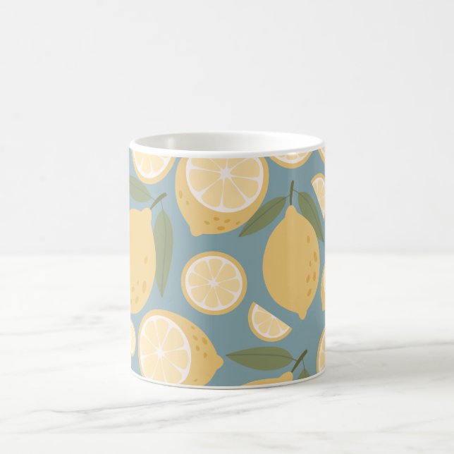 Mug Citron jaune Motif (Centre)