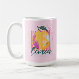 Mug Citron Rose Limon Italien