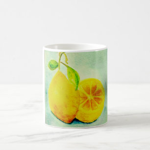 Mug Citrons de style vintage