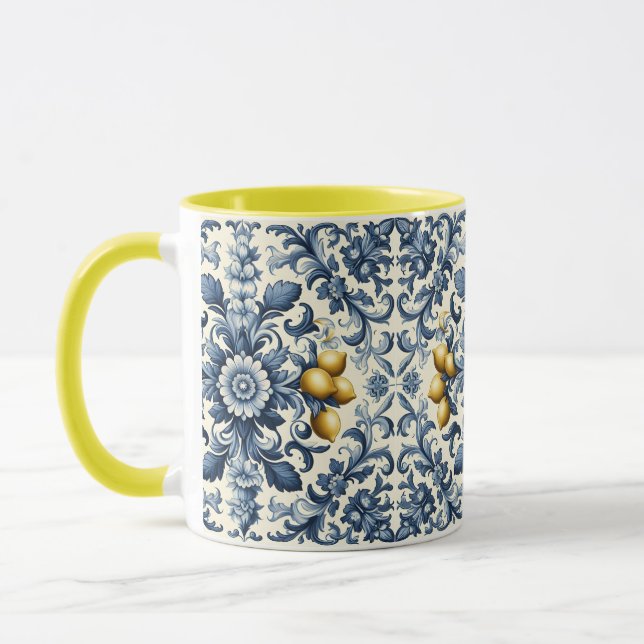 Mug citrons siciliens (Gauche)