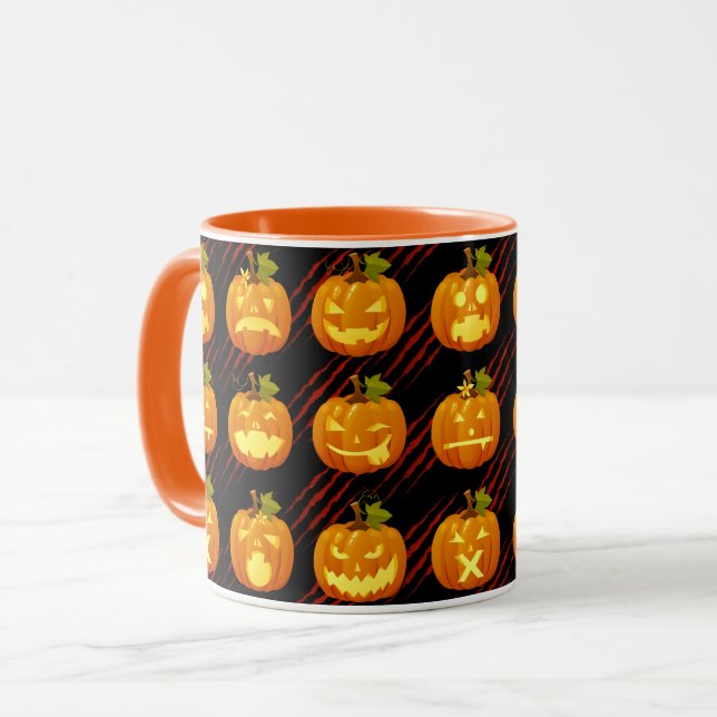 Mug Citrouille (Devant gauche)