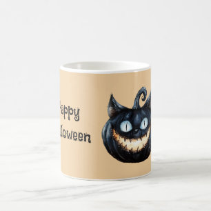 Mug Citrouille Chat Noir