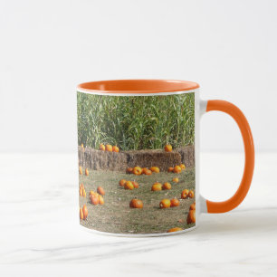 Mug Citrouille, Corn et Hay Automne de la récolte Phot