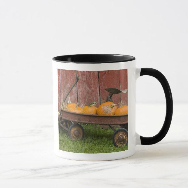 Mug Citrouille dans le vieux wagon (Droite)
