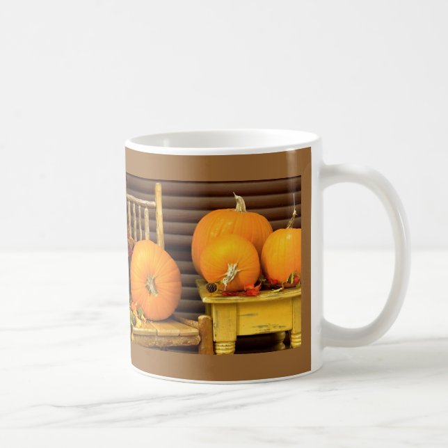 Mug Citrouille d'automne (Droite)
