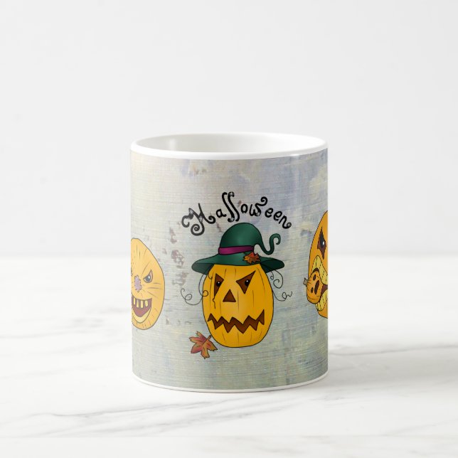 Mug Citrouille d'Halloween (Centre)
