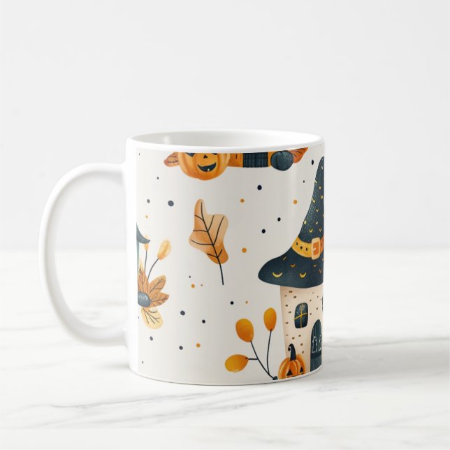 Mug Citrouille d'Halloween (Gauche)