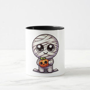 Mug Citrouille d'Halloween mignonne/maman