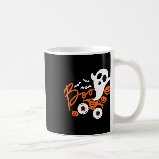 Mug Citrouille d'Halloween Monster du camion de l'hôte (Droite)