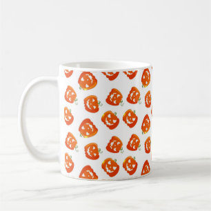 Mug Citrouille d'Halloween Orange Trick or Treat Vacan