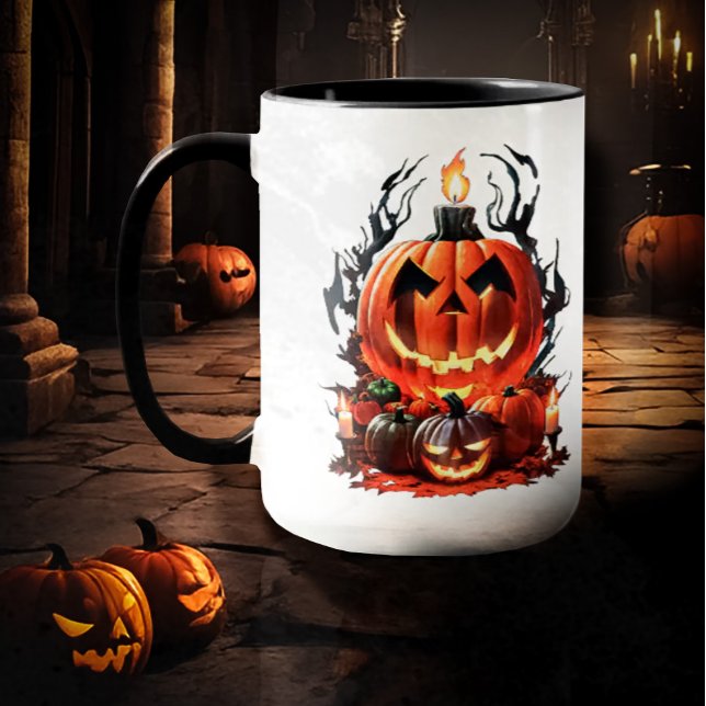 Mug Citrouille d'horreur d'Halloween (Créateur téléchargé)