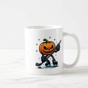 Mug Citrouille effrayante d'Halloween montrant des com