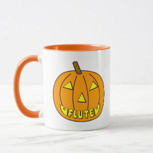 Mug Citrouille Flute Halloween