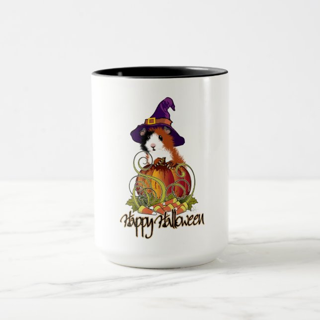 Mug Citrouille Halloween de n de cobaye ' (Centre)