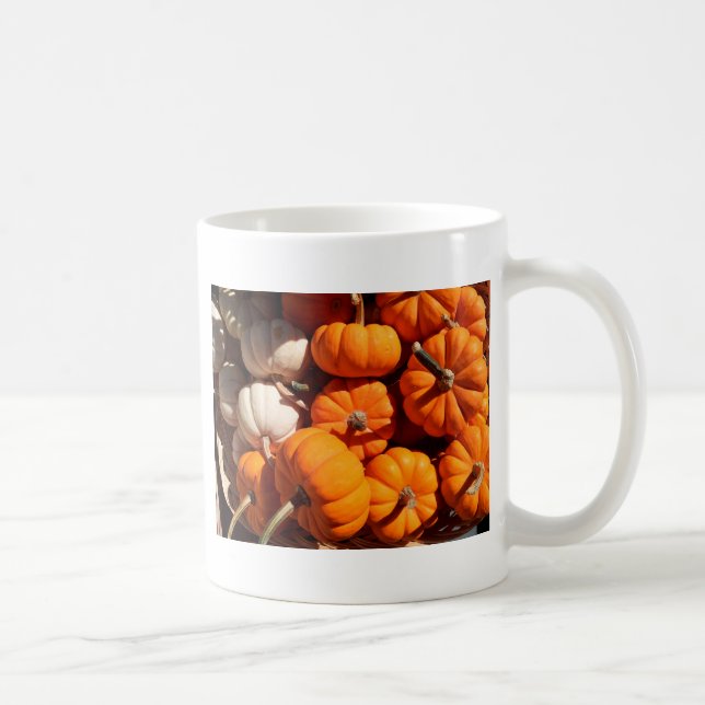 Mug Citrouille halloween Jack-o'-lantern orange citrou (Droite)