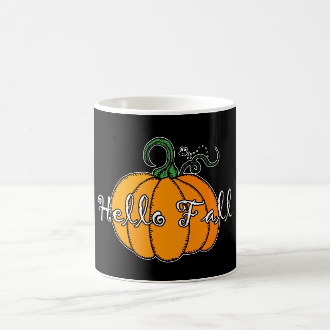 Mug Citrouille Hellow Citrouille Hello Fall (Centre)