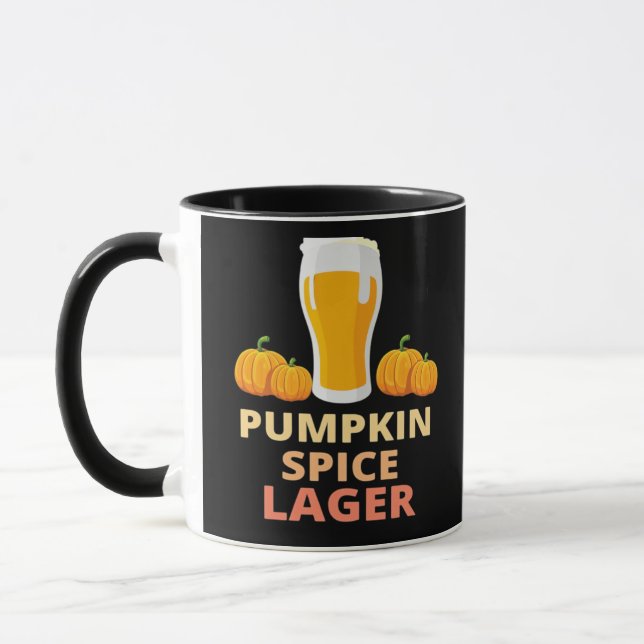 Mug Citrouille Lager épice, Chemise épice Citrouille,  (Gauche)