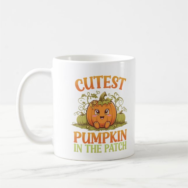 Mug Citrouille le plus mou dans le Patch Halloween Con (Gauche)
