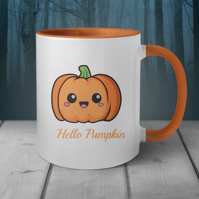 Mug Citrouille mignon (Cute Pumpkin Mug)