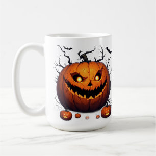 Mug Citrouille sinistre Jack O Lantern Halloween soir
